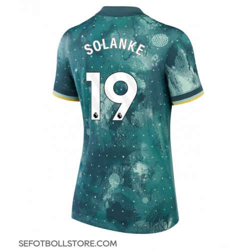 Tottenham Hotspur Dominic Solanke #19 Replika Tredje Tröja Dam 2024-25 Kortärmad